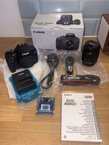 Brand new canon eos - new, 4000d