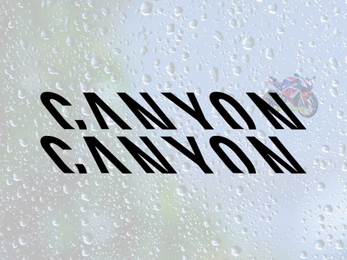 Canyon bike stickers vinyl - canyon,